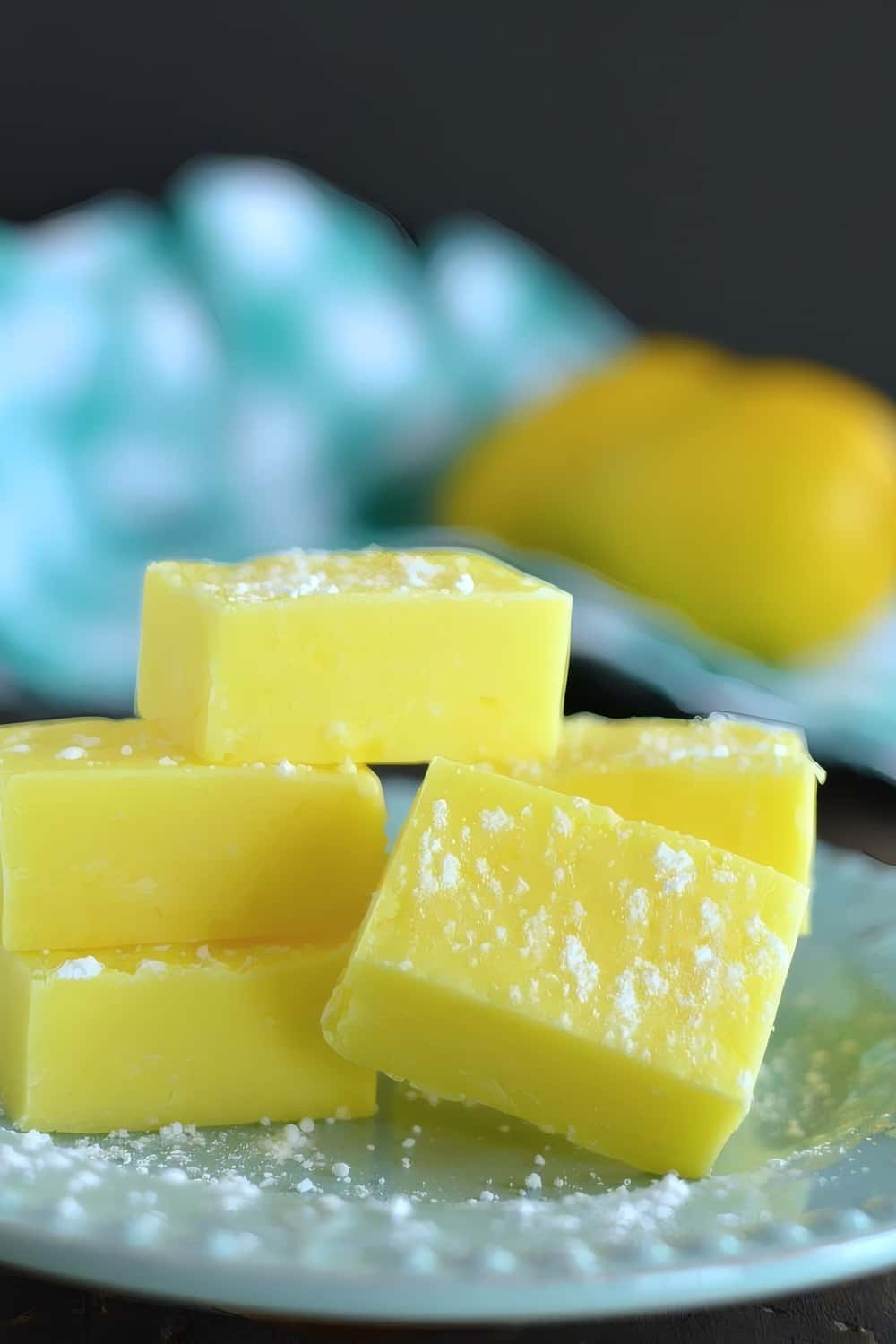 5 Minute Lemon Fudge