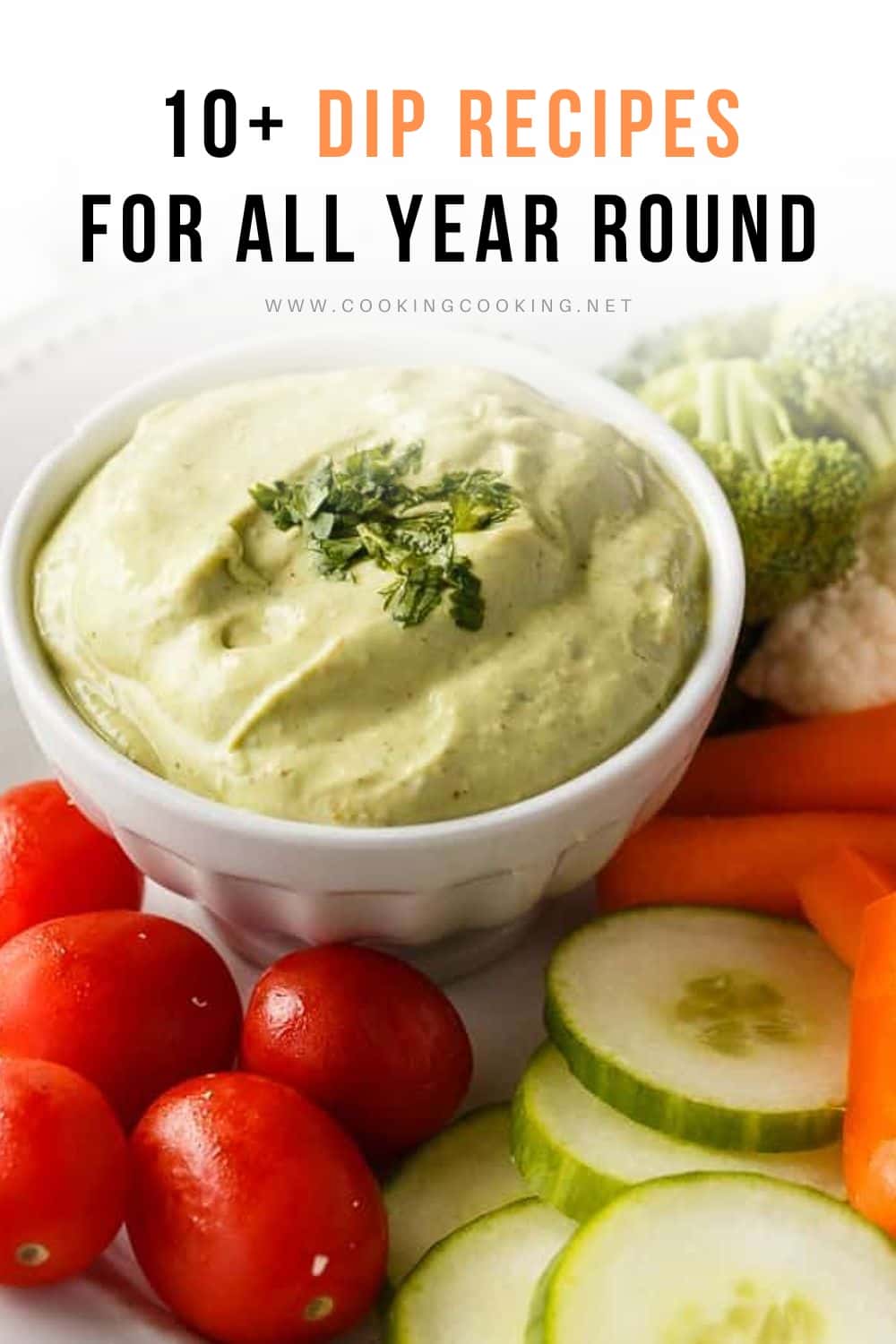 Cilantro Lime Avocado Yogurt Dip