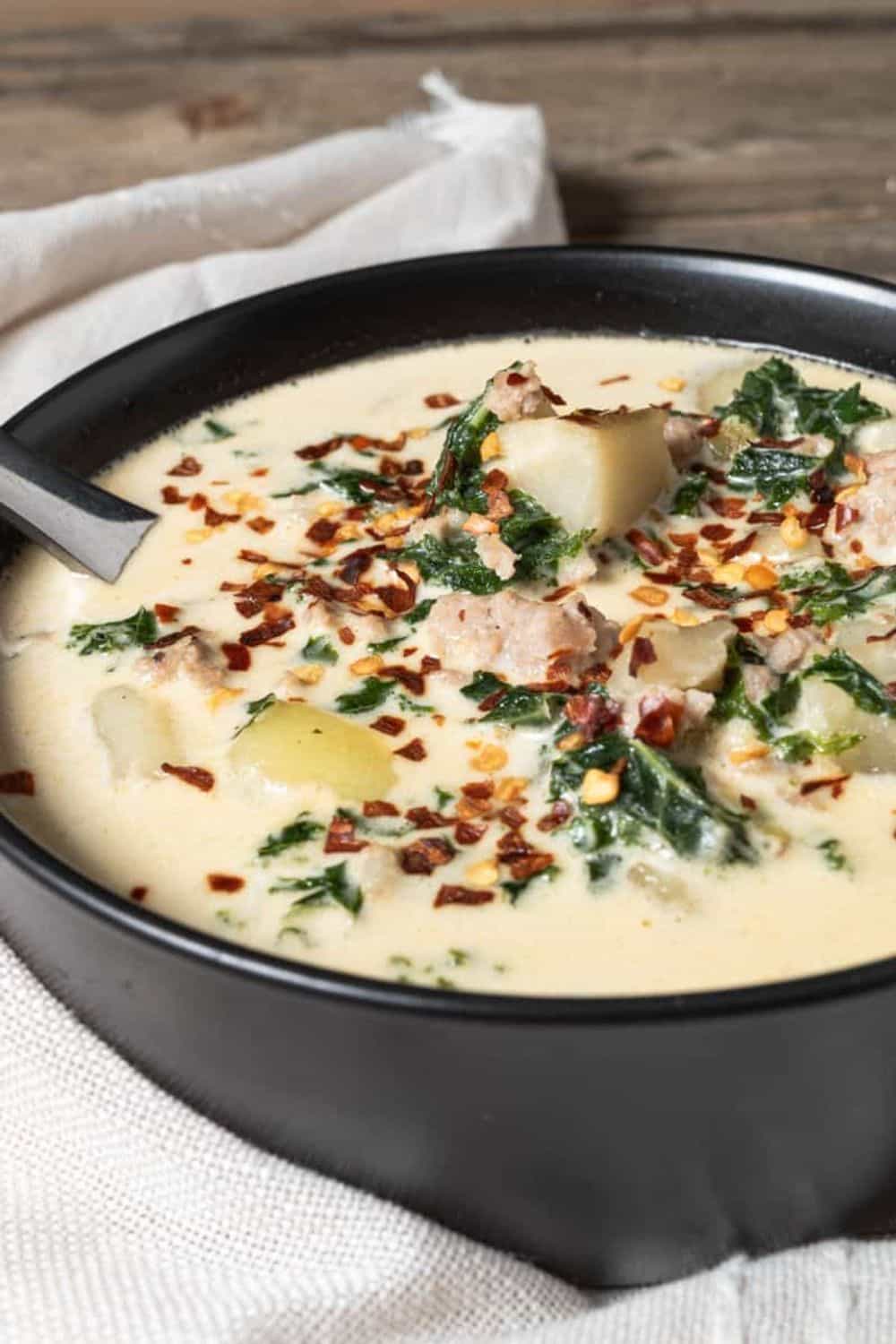 Creamy Italian Sausage Soup