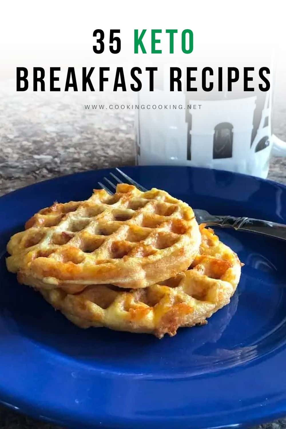 Keto Bacon, Egg & Cheese Chaffles