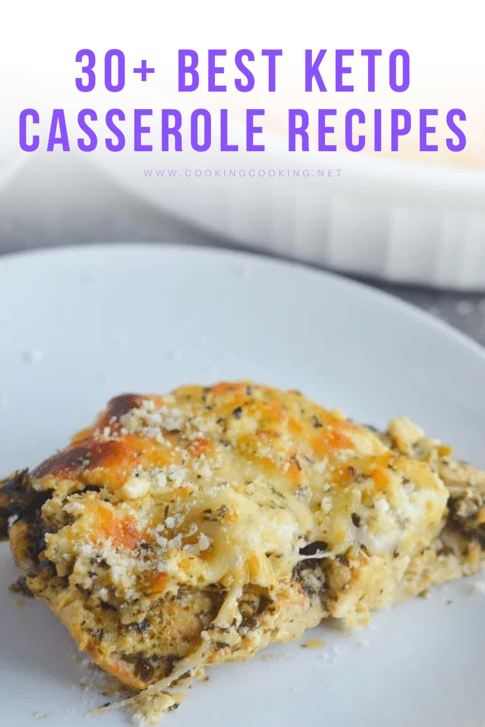 Keto Chicken Pesto Bake