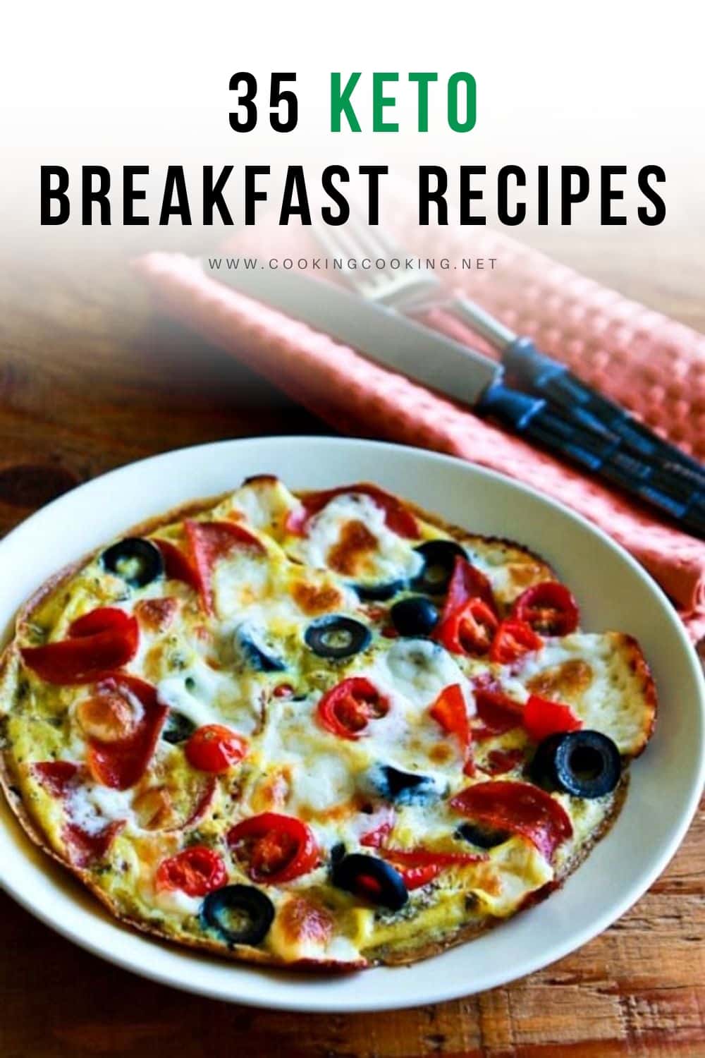 Low-Carb Breakfast Pizza