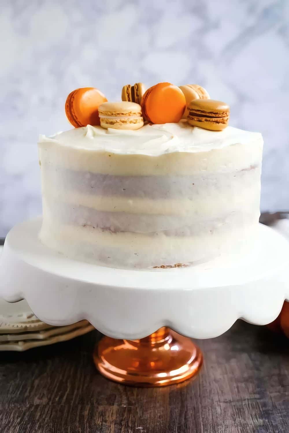 Pumpkin Cake with Cream Cheese Frosting