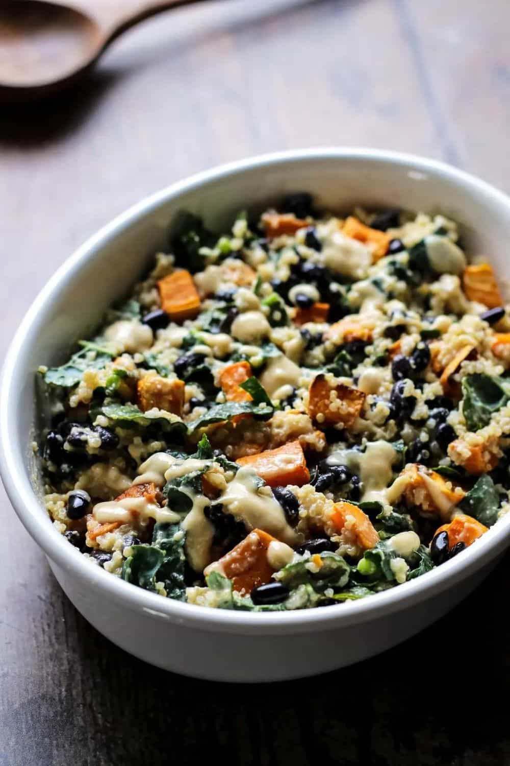 Sweet Potato and Black Bean Casserole